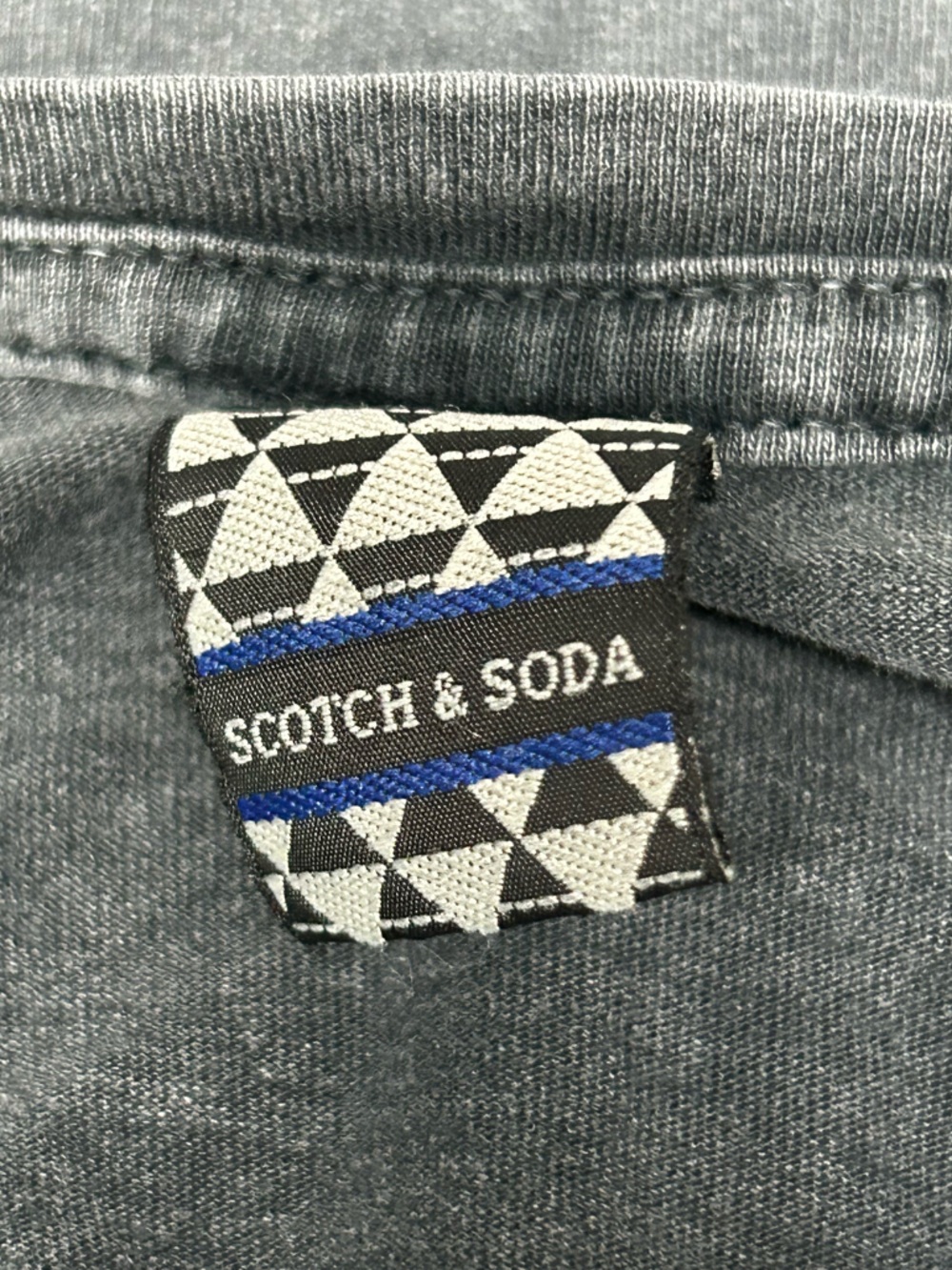 Scotch & Soda Gray Tee - Picture 3 of 6